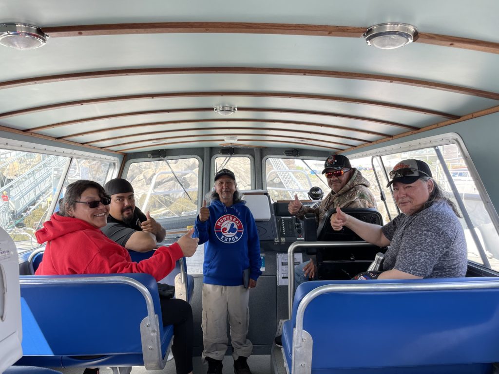 Group photo Marine tour James Georgekish