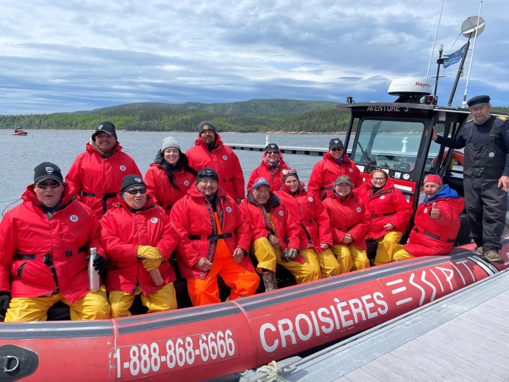 Group photo Marine tour James Georgekish